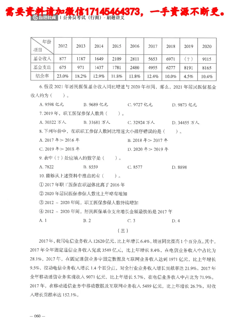 数量关系资料分析刷题讲义_2026考公资料_（05）超格_行测申论2025超格合集(行测&申论&政治理论)_申论2025超格申论全家桶_24年冰哥申论-赠送_讲义