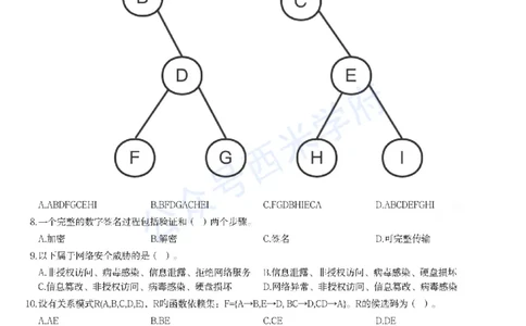 23年上-高中信息技术-教师资格证笔试真题_教资_25下资料合集二_25下最新科三知识点汇编+思维导图-高中_05.信息技术_02.历年真题