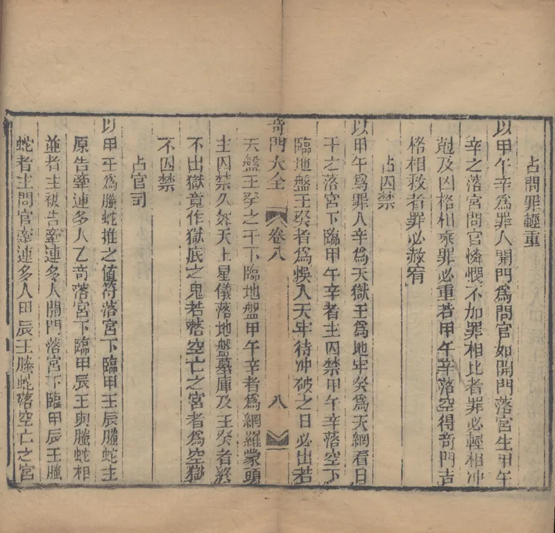 奇門遁甲秘笈大全.题明.刘伯温辑.三十卷.清代省思堂刊本_绝版书_天涯系列_t涯_绝版古籍电子书合集（13大类）_易经类