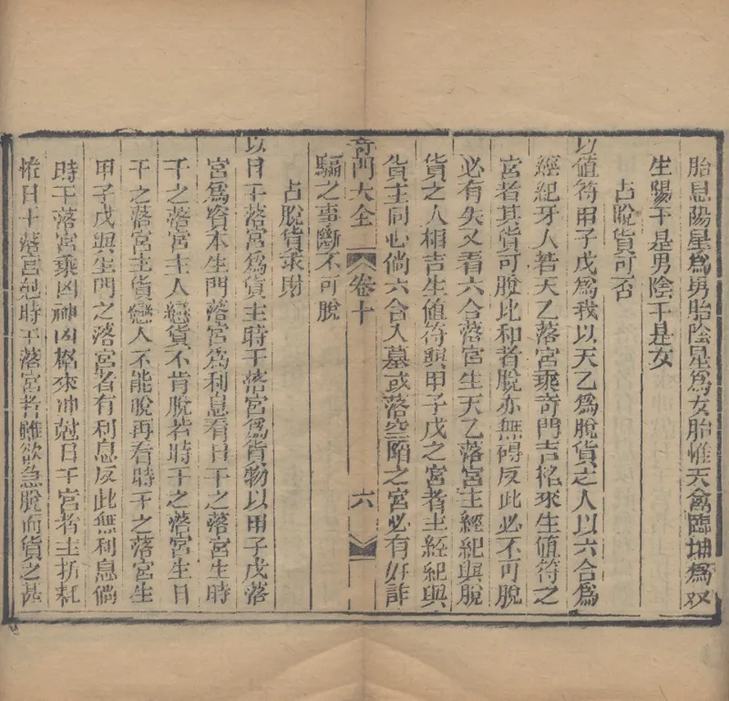 奇門遁甲秘笈大全.题明.刘伯温辑.三十卷.清代省思堂刊本_绝版书_天涯系列_t涯_绝版古籍电子书合集（13大类）_易经类