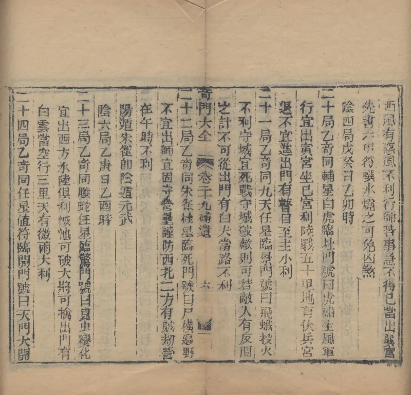 奇門遁甲秘笈大全.题明.刘伯温辑.三十卷.清代省思堂刊本_绝版书_天涯系列_t涯_绝版古籍电子书合集（13大类）_易经类