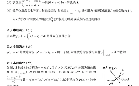 1995年数学二真题_数学二真题+解析[87-25]_数学二真题