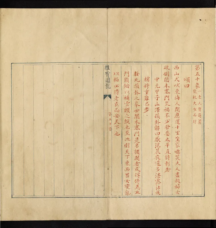 推背图说.不分卷.六十象.清彩绘抄本_绝版书_天涯系列_t涯_绝版古籍电子书合集（13大类）_推背图