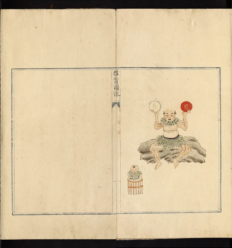 推背图说.不分卷.六十象.清彩绘抄本_绝版书_天涯系列_t涯_绝版古籍电子书合集（13大类）_推背图