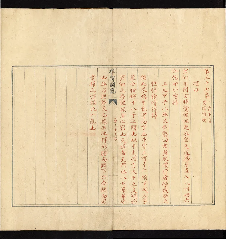 推背图说.不分卷.六十象.清彩绘抄本_绝版书_天涯系列_t涯_绝版古籍电子书合集（13大类）_推背图