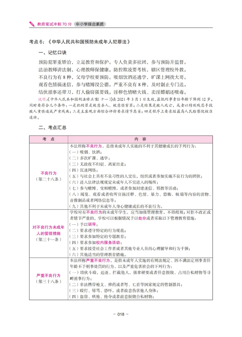 《教资笔试冲刺70分&middot;中小学综合素质》_教资_初高中2026教资_25下教师资格证_5.L姨冲刺70分[急救班]_教资笔试L姨冲刺70-中学