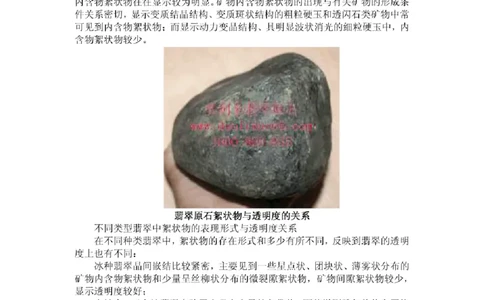 翡翠的絮状物及其与透明度的关系_X018-玉石珠宝鉴定教程最新合集_8、玉石翡翠鉴定与投资电子资料