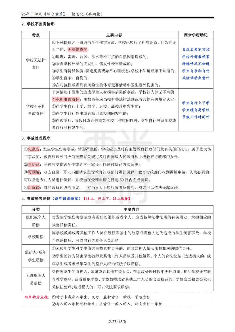25下幼儿-综合素质一轮笔记_教资_25下资料合集二_2025下一轮学霸笔记_2025下幼儿科一科二笔记+习题