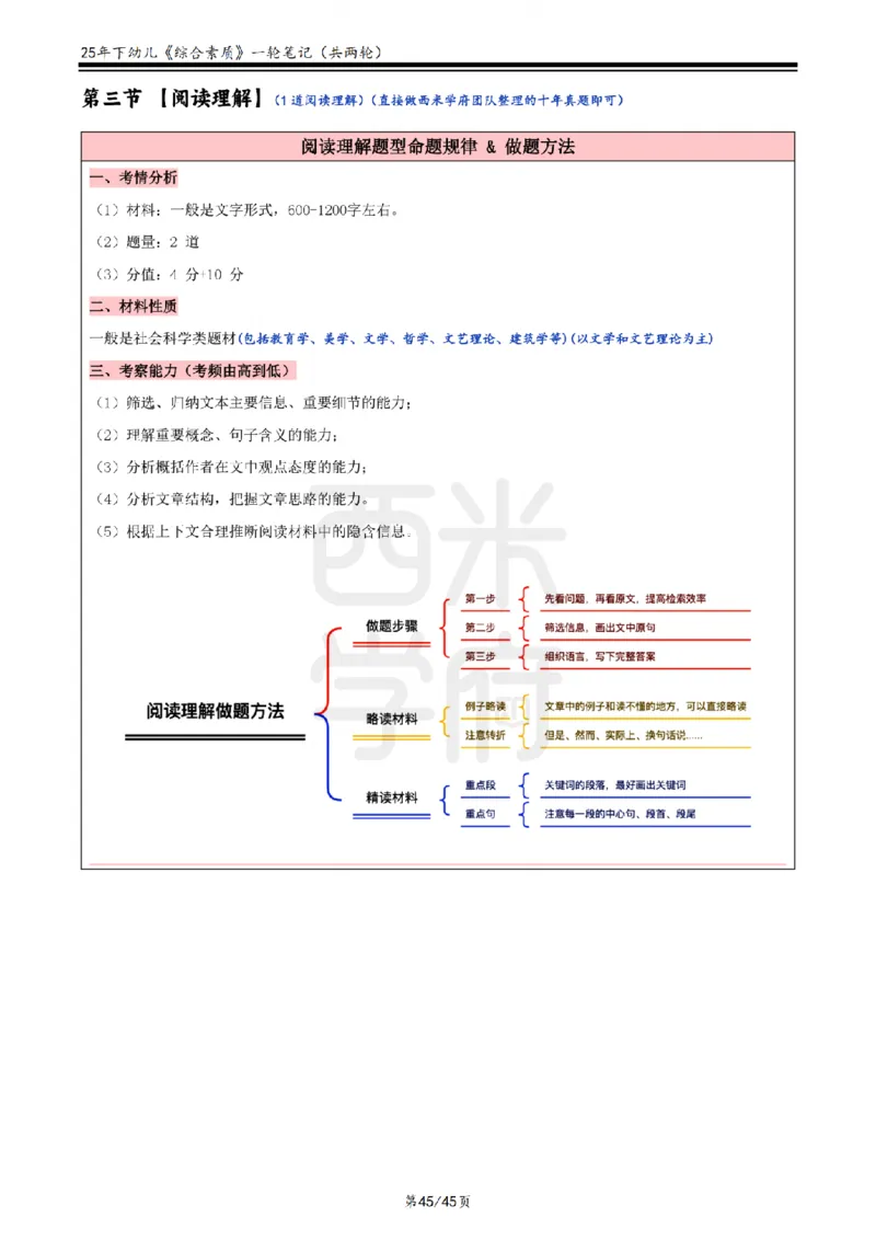 25下幼儿-综合素质一轮笔记_教资_25下资料合集二_2025下一轮学霸笔记_2025下幼儿科一科二笔记+习题