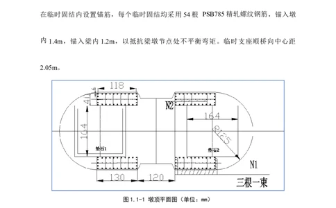 附件2连续梁0#块临时固结计算书_2020年公司级优秀施组方案_方案01同仁路北延跨湟水河大桥悬臂浇筑预应力混凝土梁0#块临时固结及支撑体系专项施工方案