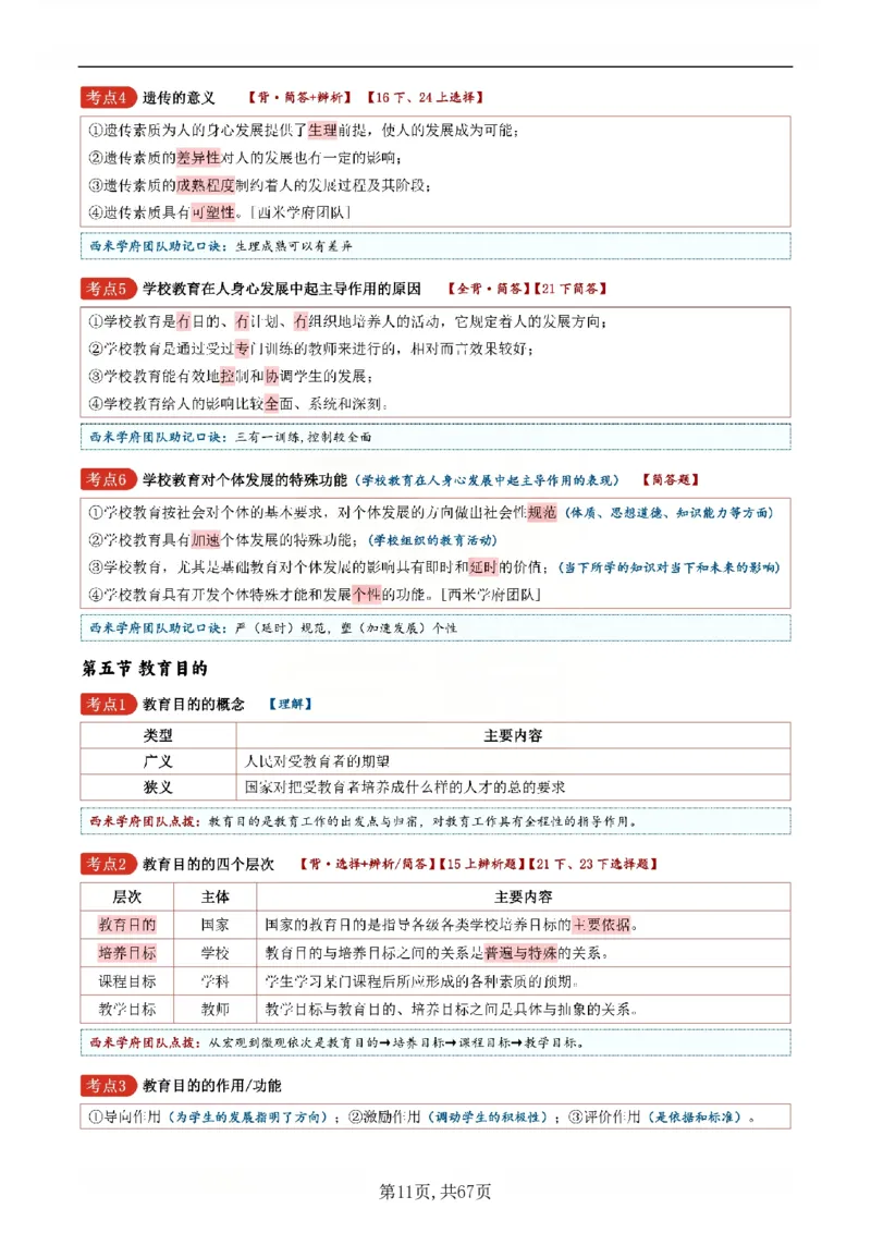 26上中学《教育知识与能力》一轮笔记(已优化)_教资_初高中2026教资_26上资料（持续更新）_01重点笔记（可平替教材建议打印）_26上的一轮二轮重点笔记更新中