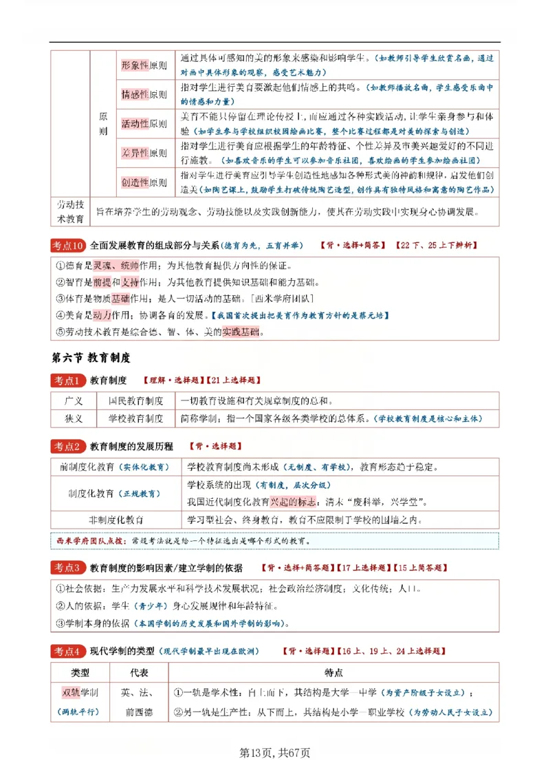 26上中学《教育知识与能力》一轮笔记(已优化)_教资_初高中2026教资_26上资料（持续更新）_01重点笔记（可平替教材建议打印）_26上的一轮二轮重点笔记更新中