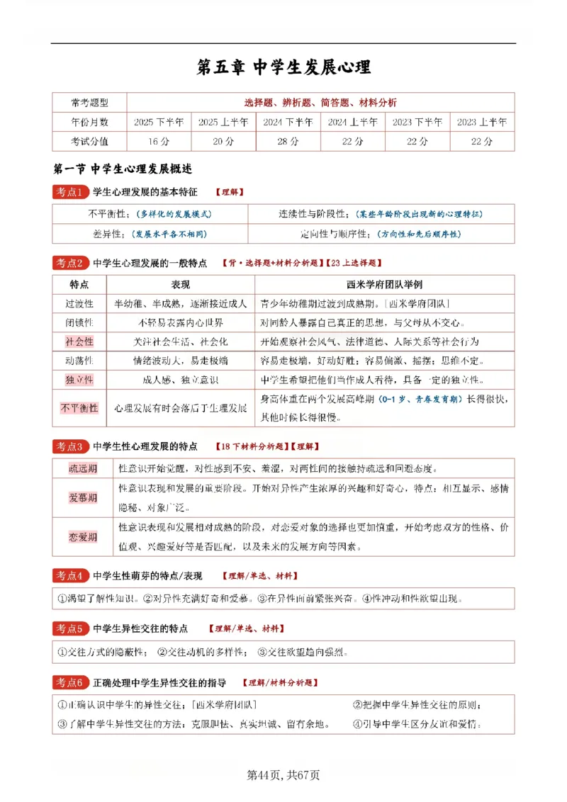 26上中学《教育知识与能力》一轮笔记(已优化)_教资_初高中2026教资_26上资料（持续更新）_01重点笔记（可平替教材建议打印）_26上的一轮二轮重点笔记更新中