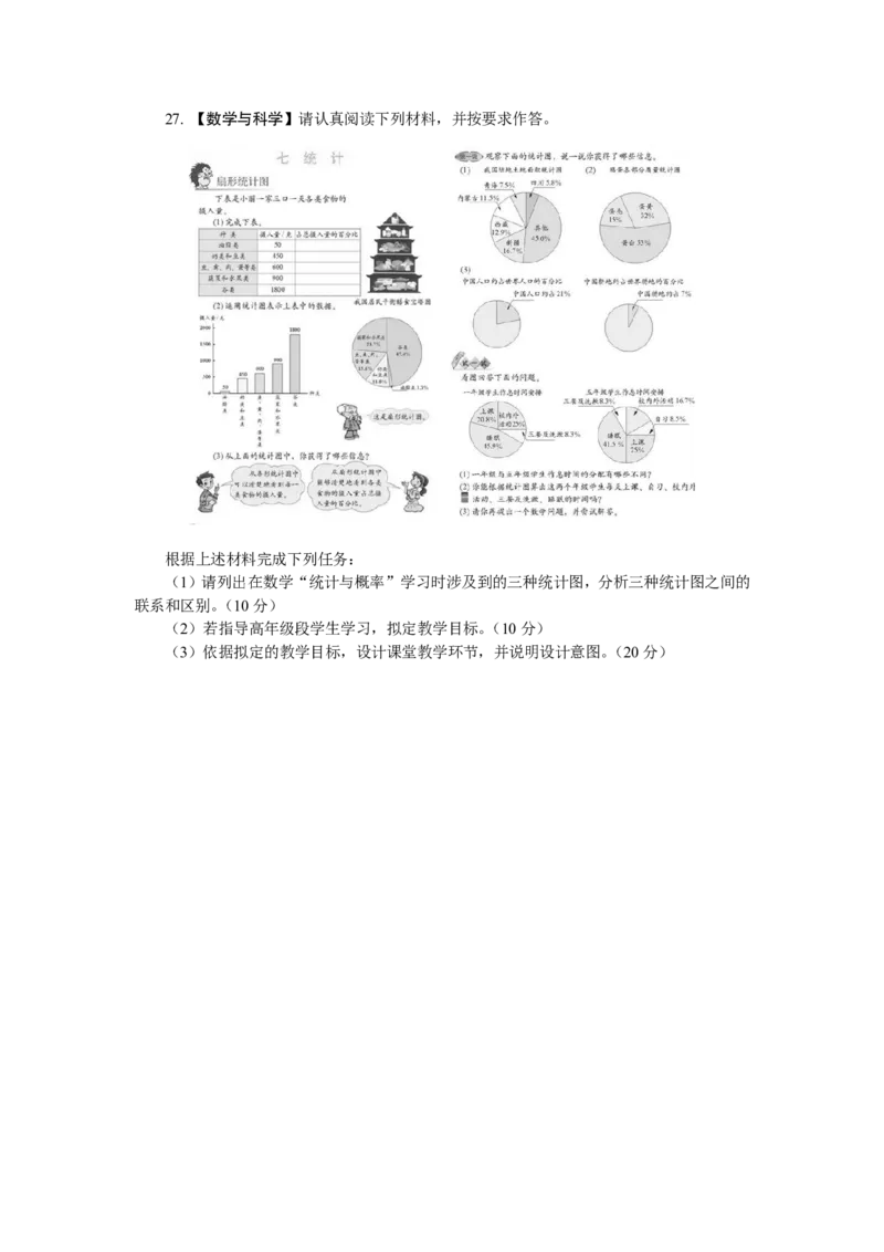 202教育教学知识与能力（小学）2017年上半年@真题卷_教资_33教资笔试历年真题汇总（科一+科二+科三）_教资笔试-历年真题丨2012年-2025年笔试科目一、科目二真题汇总