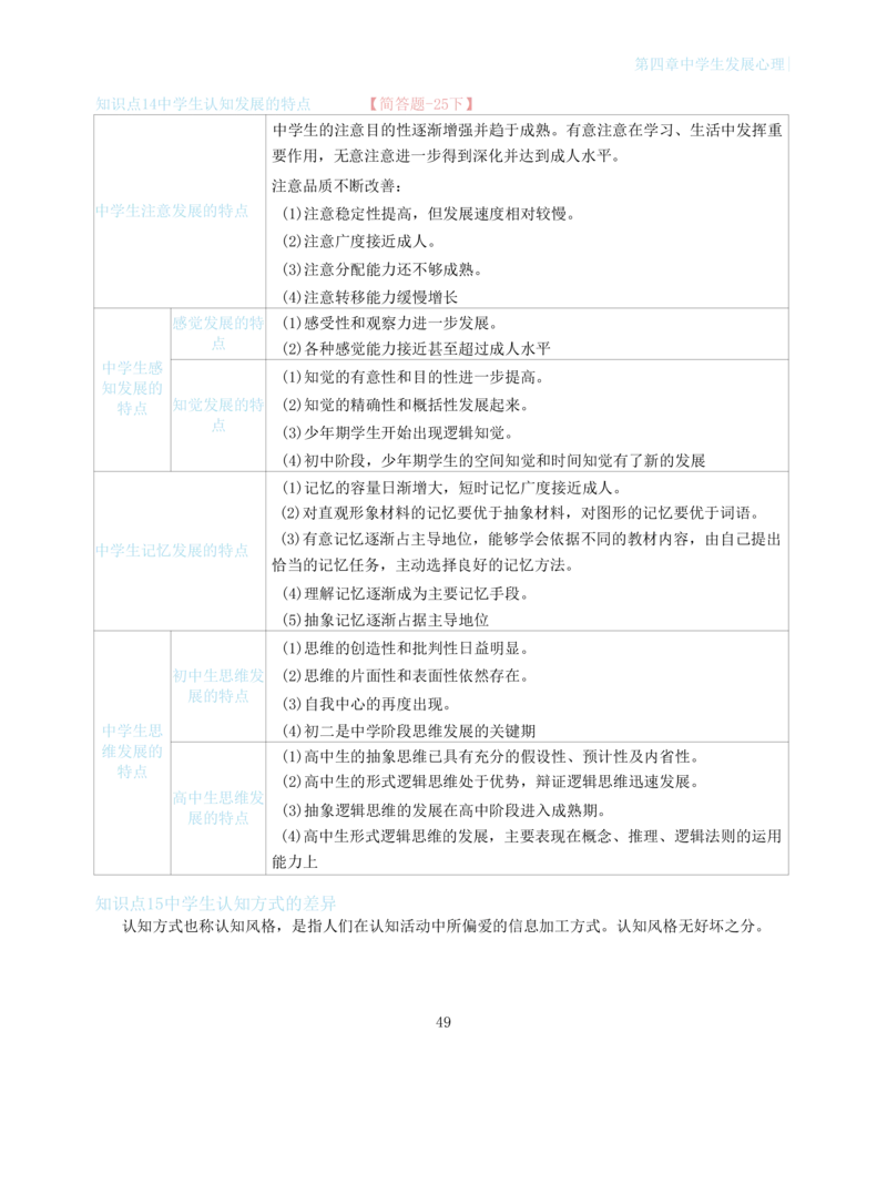 中学教育知识与能力重点笔记103页_教资_初高中2026教资_26上资料（持续更新）_01重点笔记（可平替教材建议打印）_26上-中学教资笔试重点笔记_教学知识与能力