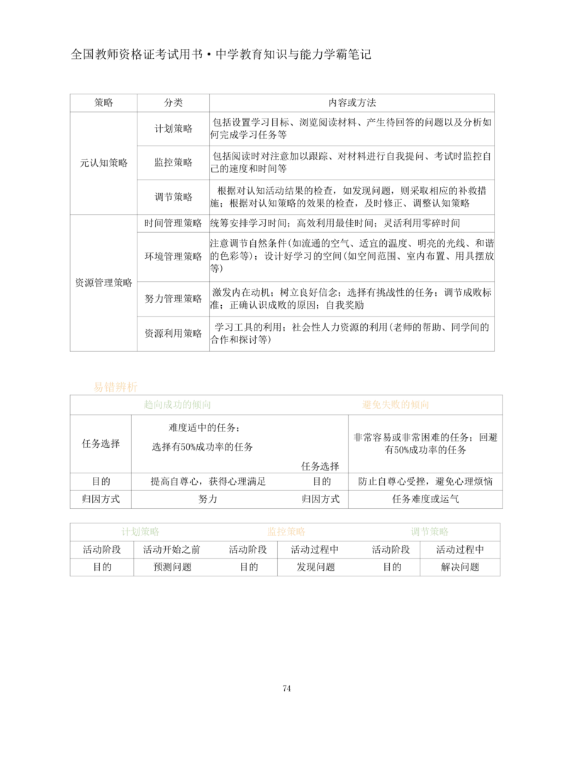 中学教育知识与能力重点笔记103页_教资_初高中2026教资_26上资料（持续更新）_01重点笔记（可平替教材建议打印）_26上-中学教资笔试重点笔记_教学知识与能力