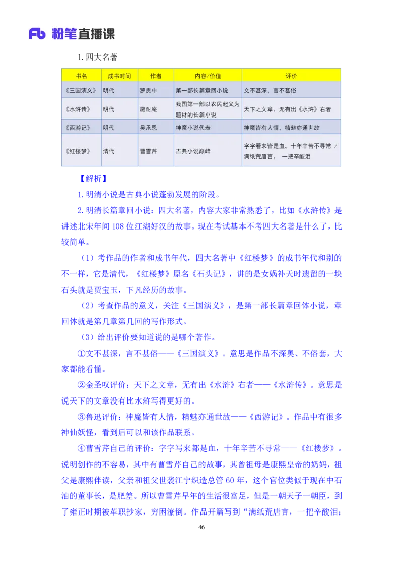 2023.08.26+中国古典文曲+莫晓霏+（讲义+笔记）（常识高分专项课）_2026考公资料_（10）粉笔_2025粉笔国考省考980（课＋笔记）_粉笔980（25多省）_02025年980系统班补充课程FB_讲义