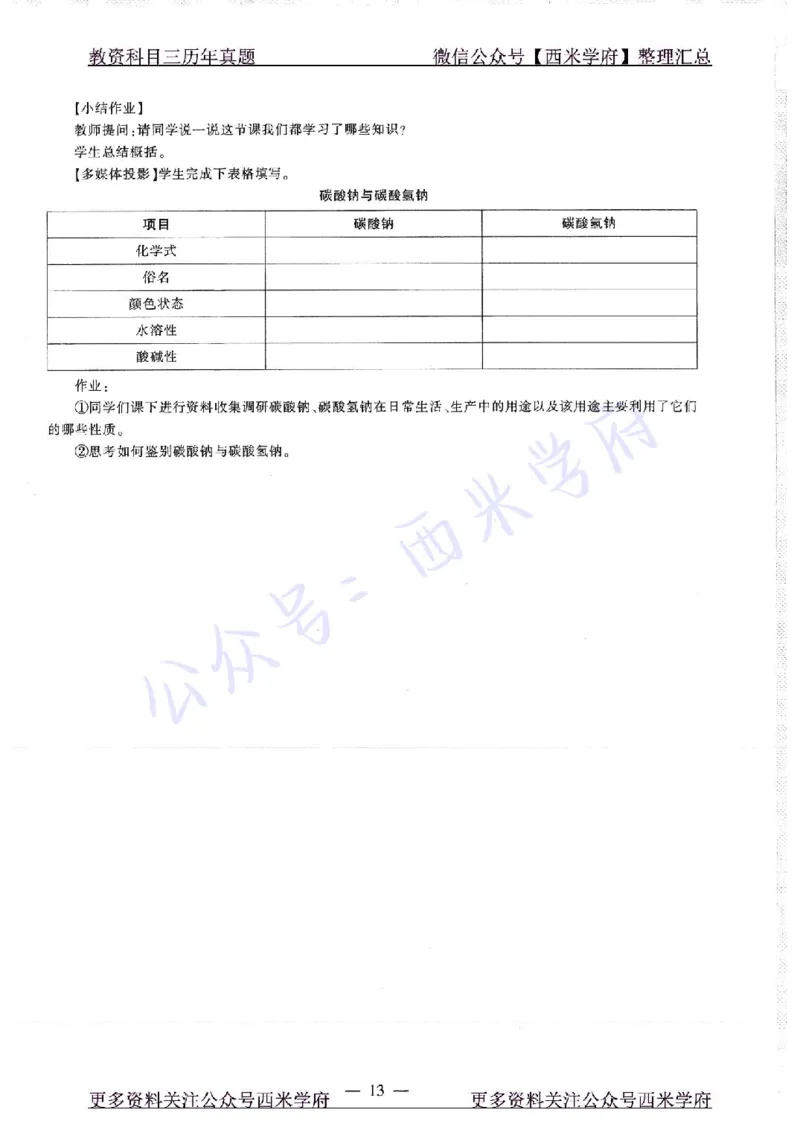 16年上-19年下-高中化学-真题及答案解析_教资_25下资料合集二_25下最新科三知识点汇编+思维导图-高中_12.化学_02.历年真题