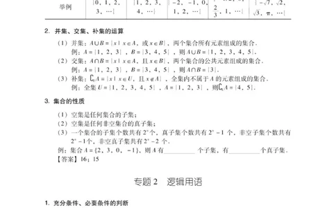数学春季高考历年常考公式归纳_普高真题卷_广东数学普高学考(春考)_复习资料