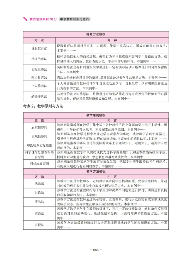 《中学教资笔试-教育知识与能力冲刺70分》_教资_初高中2026教资_25下教师资格证_5.L姨冲刺70分[急救班]_教资笔试L姨冲刺70-中学