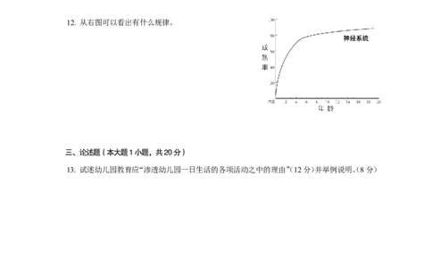 102保教知识与能力（幼儿园）2022年上半年@真题卷_教资_33教资笔试历年真题汇总（科一+科二+科三）_教资笔试-历年真题丨2012年-2025年笔试科目一、科目二真题汇总