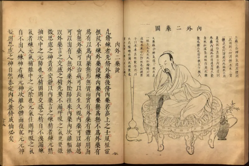 性命圭旨.4卷.尹真人口述.安徽木板印刷.明代黄伯符刻板.明天启时期刊本_绝版书_天涯系列_t涯_绝版古籍电子书合集（13大类）_道家