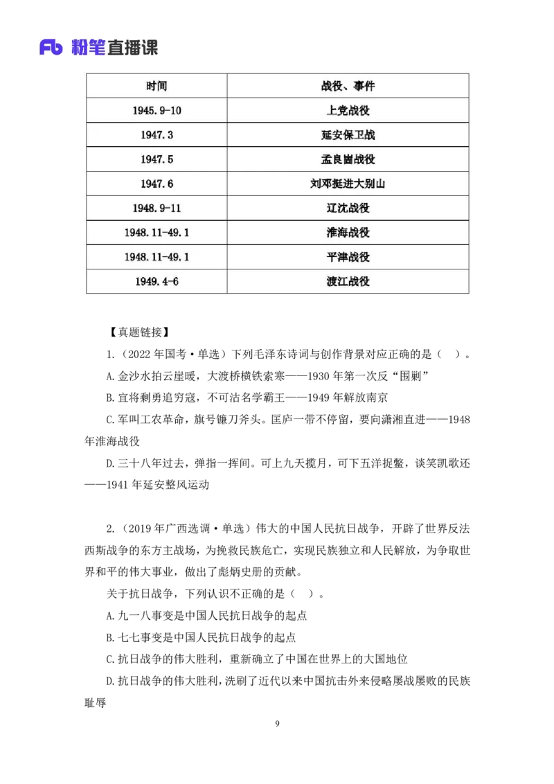 2023.08.24+中国近现代重要战争+王鹏（讲义+笔记）（2024常识高分专项课）_2026考公资料_（10）粉笔_2025粉笔国考省考980（课＋笔记）_粉笔980（25多省）_02025年980系统班补充课程FB_讲义