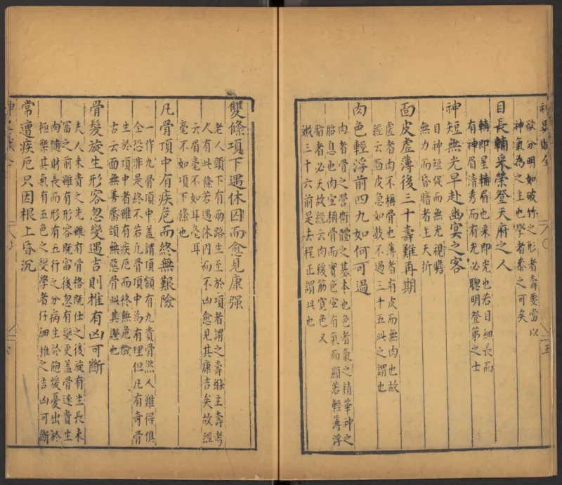 明代万历年麻衣相神异赋金锁赋各一卷_绝版书_天涯系列_t涯_绝版古籍电子书合集（13大类）_易经类