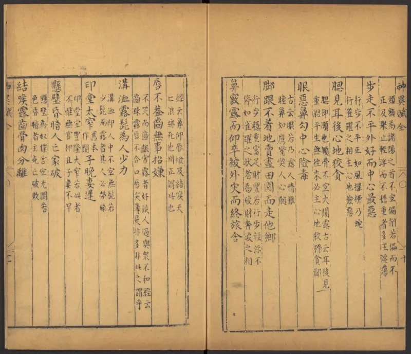 明代万历年麻衣相神异赋金锁赋各一卷_绝版书_天涯系列_t涯_绝版古籍电子书合集（13大类）_易经类
