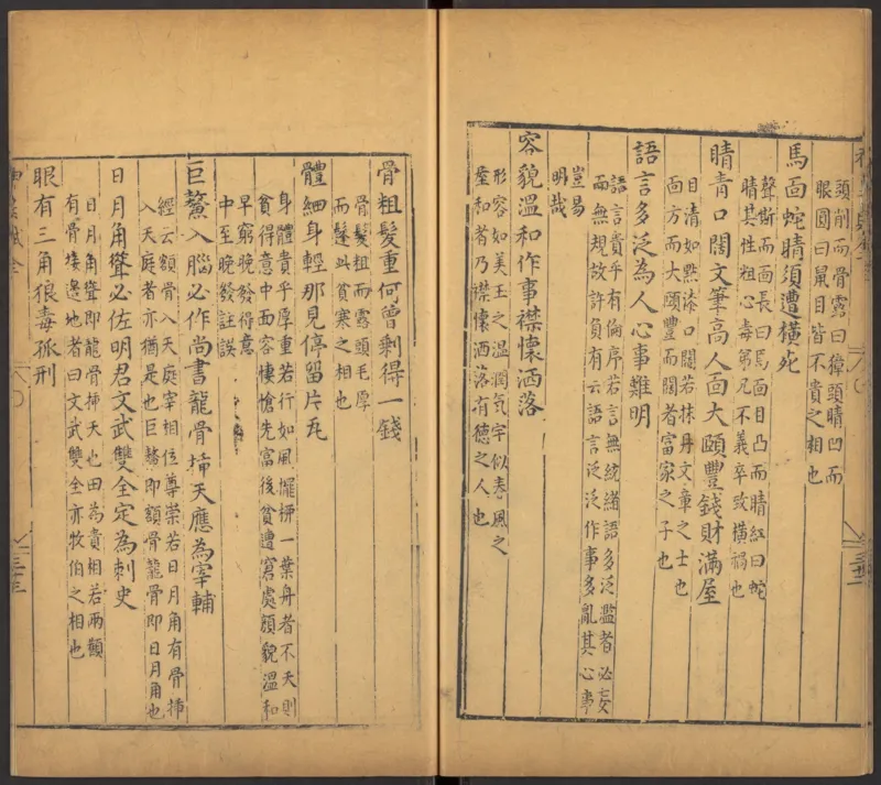 明代万历年麻衣相神异赋金锁赋各一卷_绝版书_天涯系列_t涯_绝版古籍电子书合集（13大类）_易经类