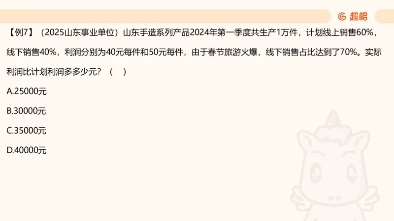 数量第6章经济利润_2026考公资料_超格合集_公考-理论班2026超格行测申论（六合一）理论实战班_数量关系拿分稳稳班（3+2）高照_课件