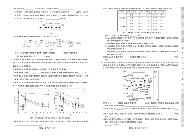 辽宁名校联盟2025高考临考押题密卷生物模拟卷_2025高中教辅（后续还会更新新习题试卷）_《高考临考押题密卷》2025版_辽宁名校联盟2025高考临考押题密卷生物模拟卷