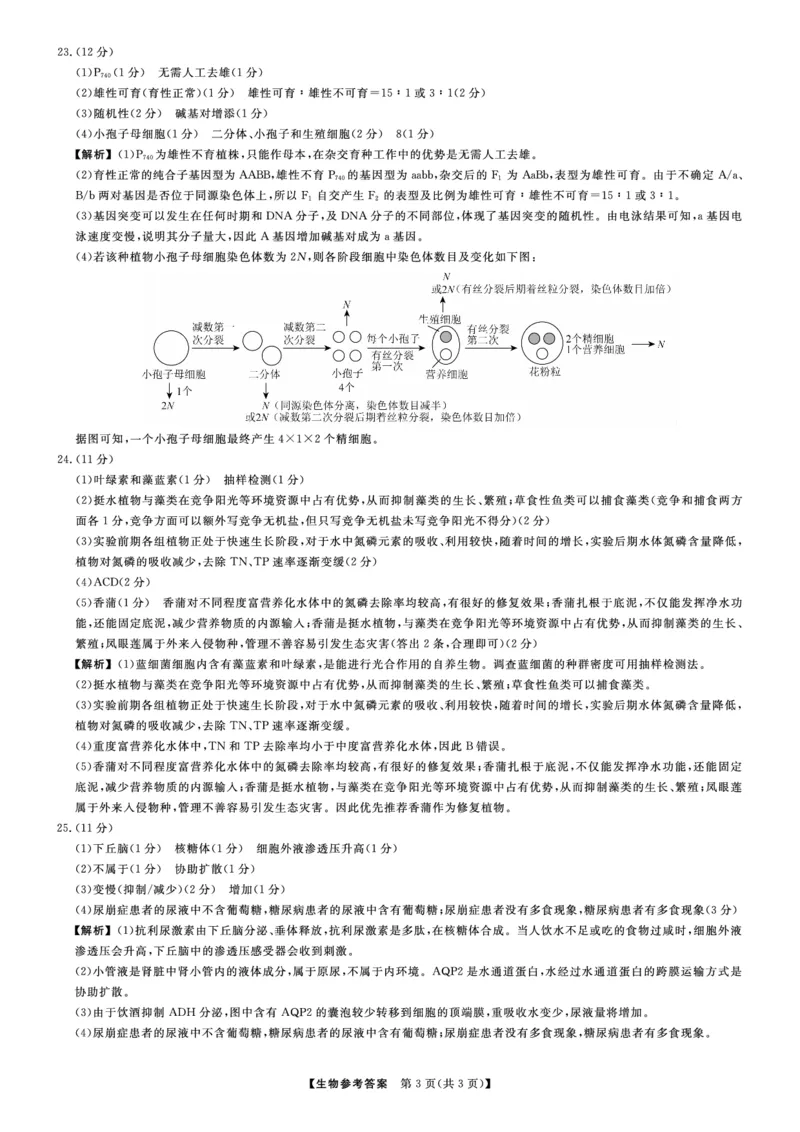 辽宁名校联盟2025高考临考押题密卷生物模拟卷_2025高中教辅（后续还会更新新习题试卷）_《高考临考押题密卷》2025版_辽宁名校联盟2025高考临考押题密卷生物模拟卷