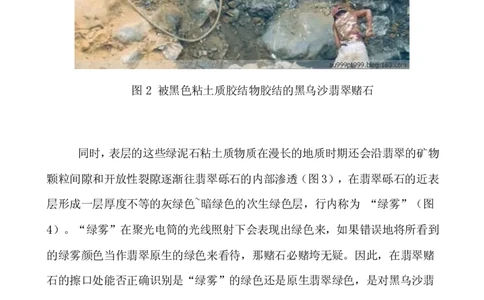 黑乌沙翡翠赌石交易技巧_X018-玉石珠宝鉴定教程最新合集_8、玉石翡翠鉴定与投资电子资料_赌石专题