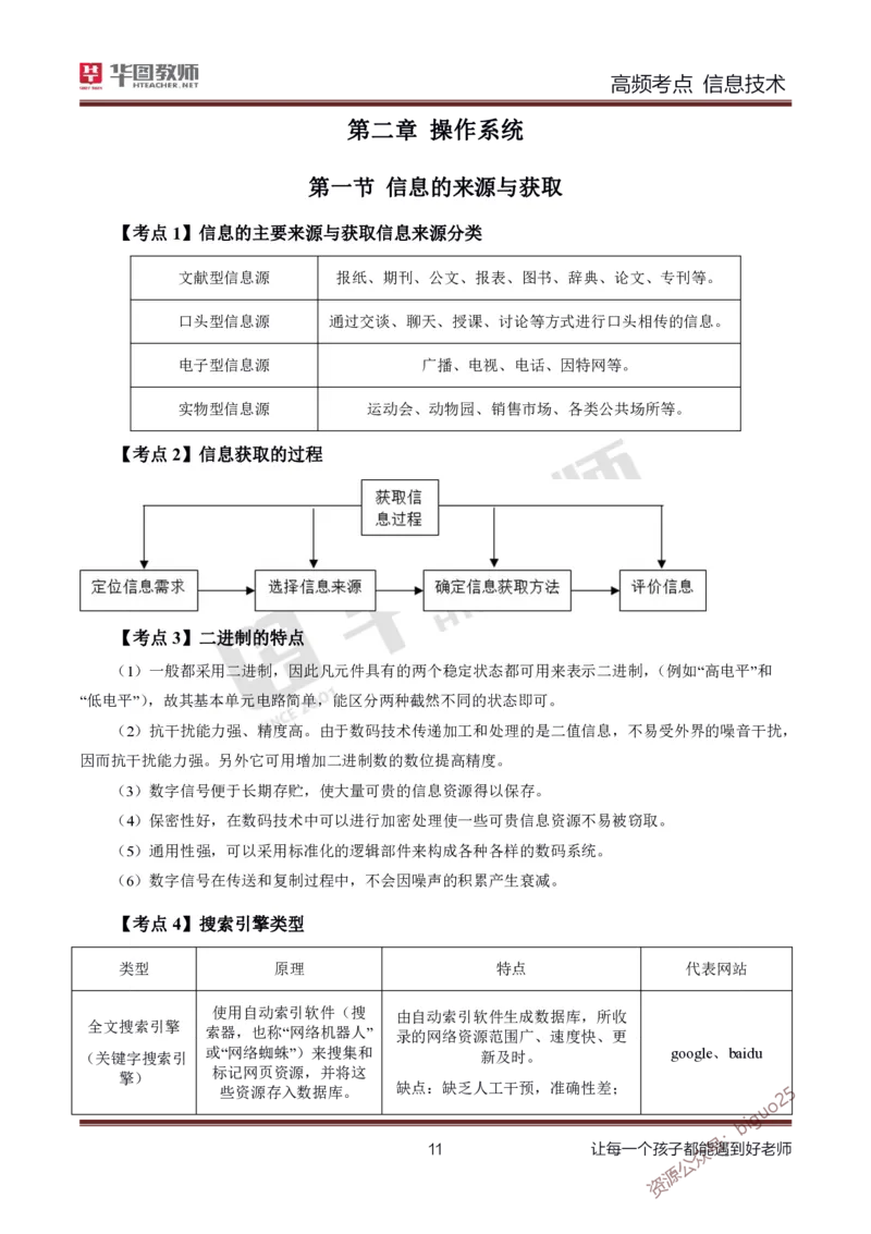 中学信息技术高频考点_教资_33教资笔试历年真题汇总（科一+科二+科三）_科三真题_02初中科三各科电子资料包合集_信息（资料文档）_初中信息_03高频考点及笔记