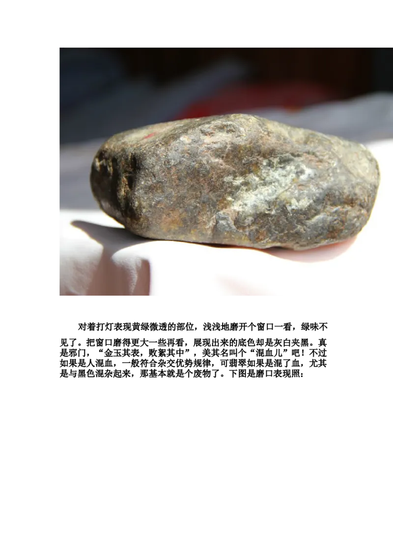 草根赌石之我的&ldquo;十三太保&rdquo;_X018-玉石珠宝鉴定教程最新合集_8、玉石翡翠鉴定与投资电子资料_赌石专题