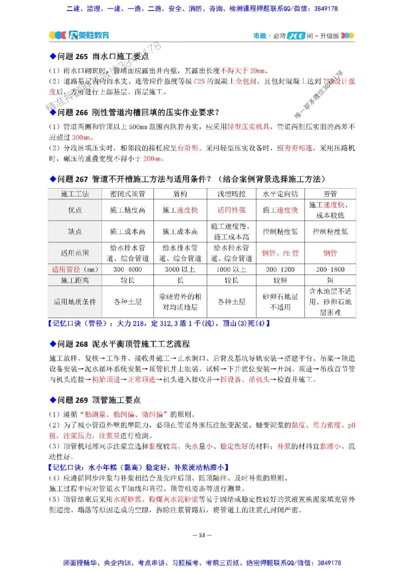 2025年一建市政200问-升级版_2026年一级建造师_2026年一建市政_2025年一建市政SVIP_01-精华文档✿电子教材✿历年真题_68-市政《200问-升级班》RS推荐