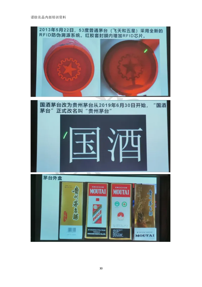 茅台鉴定手册_X017-奢侈品鉴定教程最新合集_5、寄卖行鉴定全套手册合集6套_名酒古酒鉴定资料
