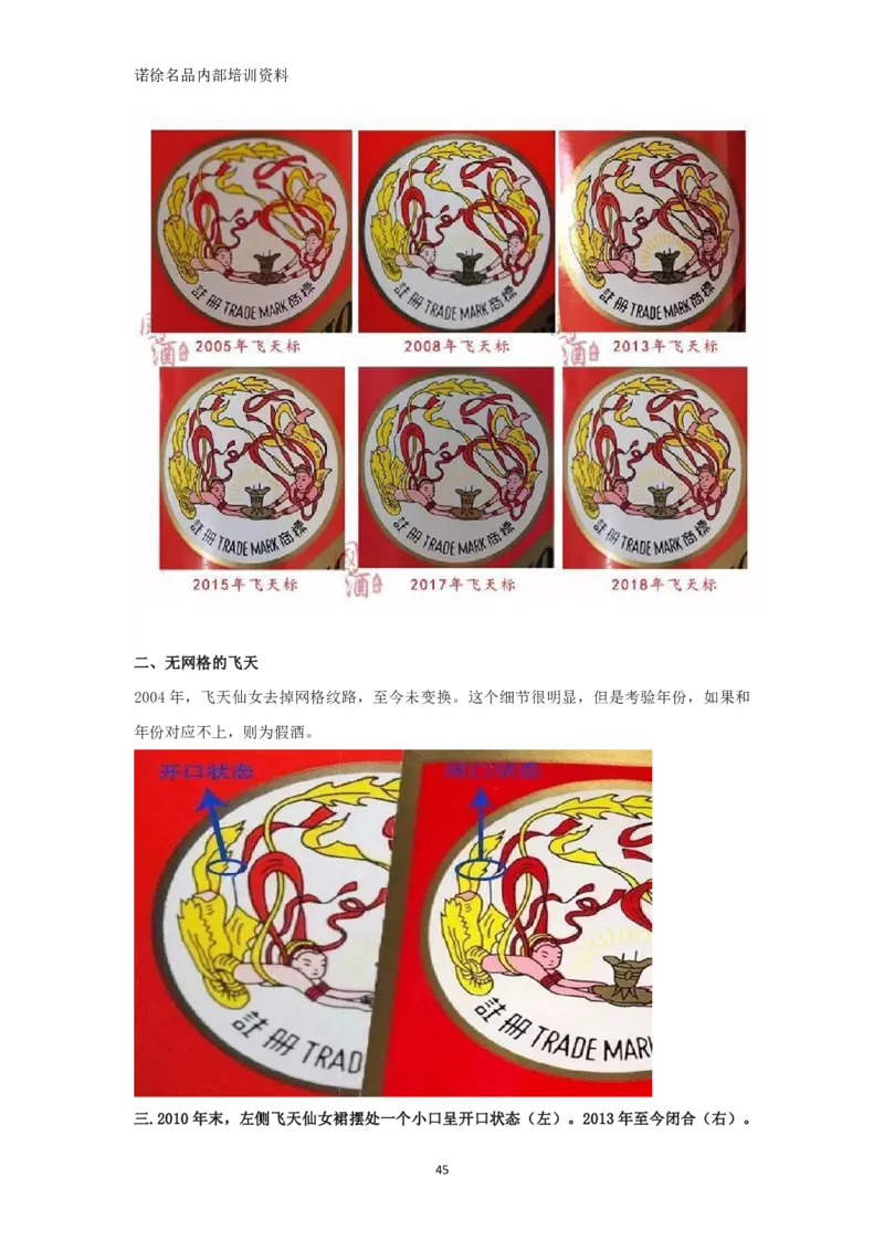 茅台鉴定手册_X017-奢侈品鉴定教程最新合集_5、寄卖行鉴定全套手册合集6套_名酒古酒鉴定资料