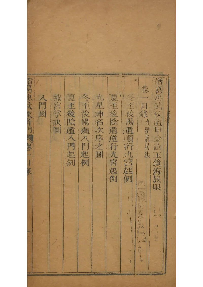 忠武候诸葛武候奇门遁甲_绝版书_天涯系列_t涯_绝版古籍电子书合集（13大类）_易经类