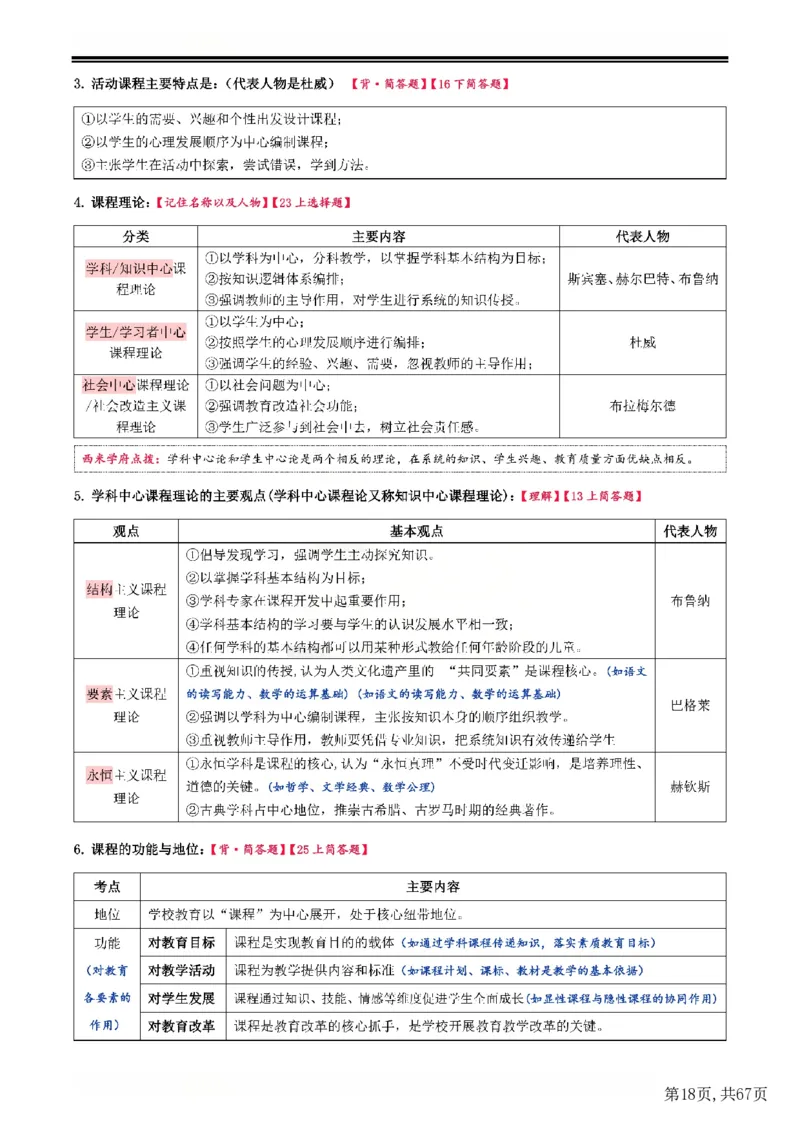 25下中学-教育知识与能力一轮笔记(已优化)_教资_初高中2026教资_26上资料（持续更新）_01重点笔记（可平替教材建议打印）_25下的一二轮重点笔记