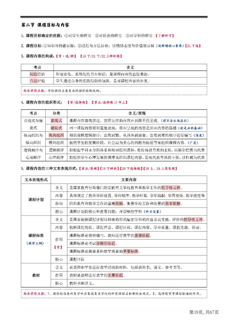 25下中学-教育知识与能力一轮笔记(已优化)_教资_初高中2026教资_26上资料（持续更新）_01重点笔记（可平替教材建议打印）_25下的一二轮重点笔记