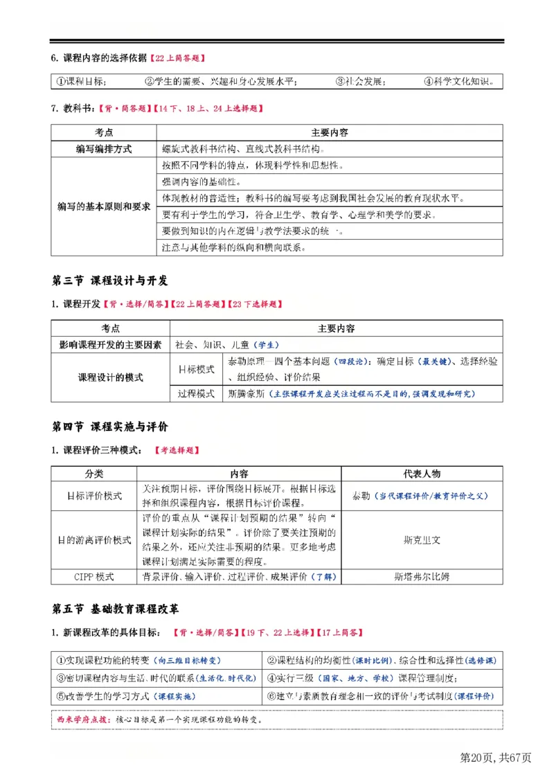 25下中学-教育知识与能力一轮笔记(已优化)_教资_初高中2026教资_26上资料（持续更新）_01重点笔记（可平替教材建议打印）_25下的一二轮重点笔记