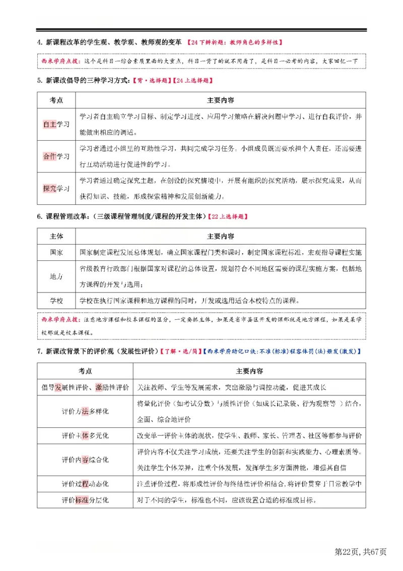 25下中学-教育知识与能力一轮笔记(已优化)_教资_初高中2026教资_26上资料（持续更新）_01重点笔记（可平替教材建议打印）_25下的一二轮重点笔记