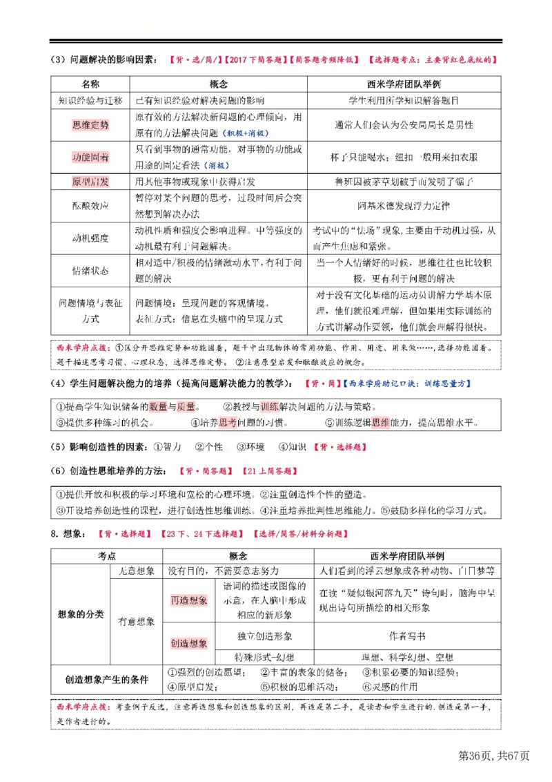 25下中学-教育知识与能力一轮笔记(已优化)_教资_初高中2026教资_26上资料（持续更新）_01重点笔记（可平替教材建议打印）_25下的一二轮重点笔记