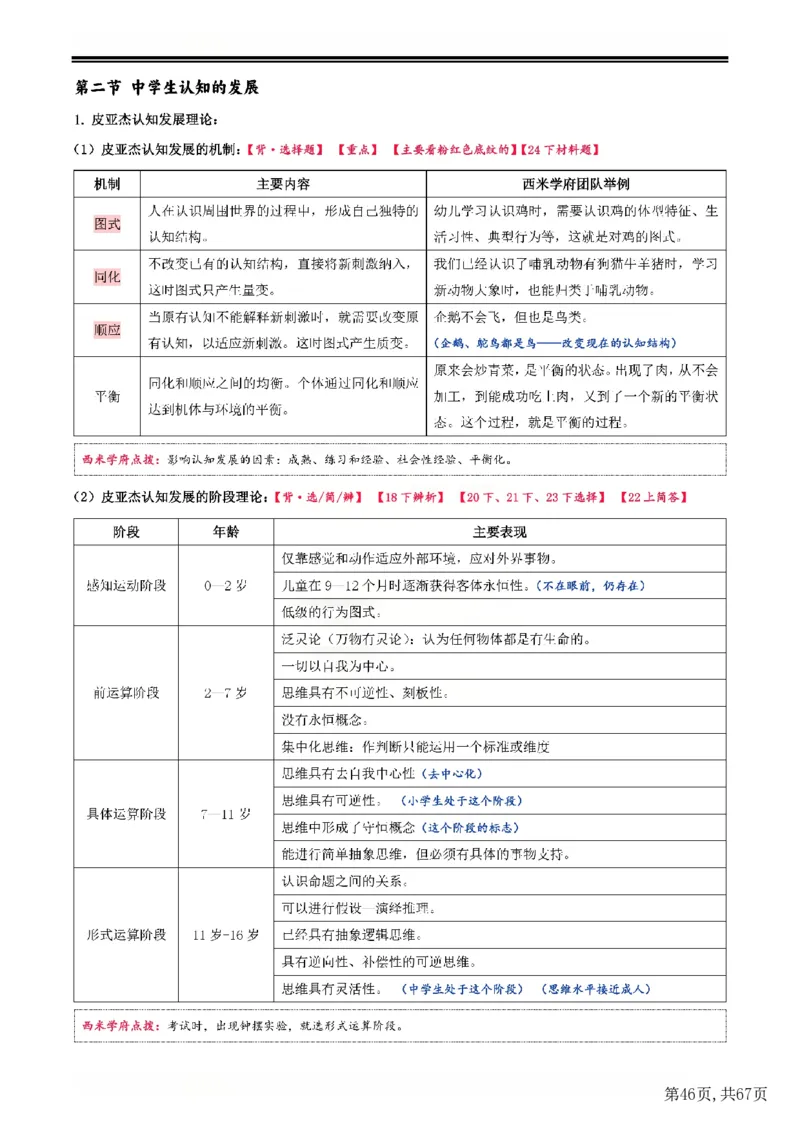 25下中学-教育知识与能力一轮笔记(已优化)_教资_初高中2026教资_26上资料（持续更新）_01重点笔记（可平替教材建议打印）_25下的一二轮重点笔记