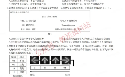 2017年下半年高中《信息技术》教师资格证笔试真题及答案解析_教资_33教资笔试历年真题汇总（科一+科二+科三）_科三真题_02高中科三各科电子资料包合集_信息（资料文档）