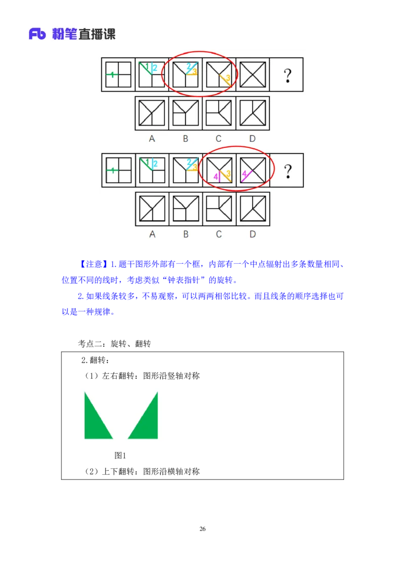 2019.01.24方法精讲-判断之图形推理1聂佳（讲义+笔记）_2026考公资料_（15）聂佳_20192019聂佳判断（最强版本）_讲义笔记