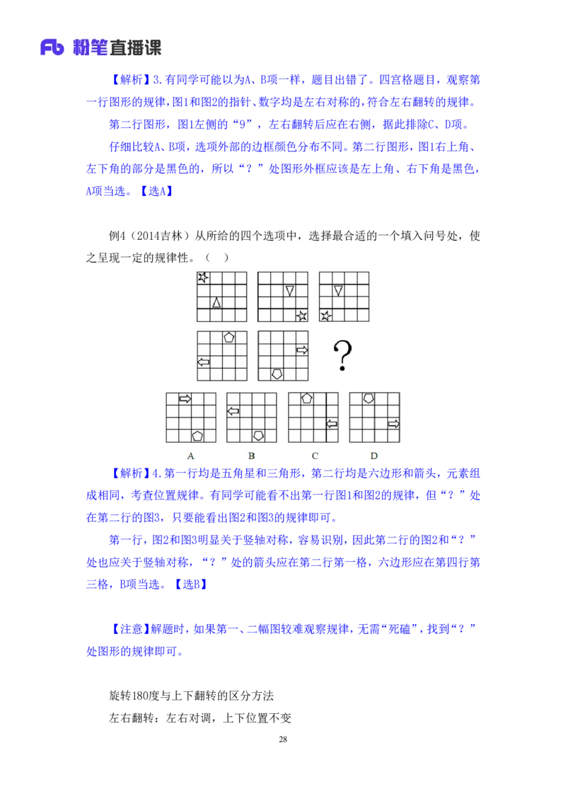 2019.01.24方法精讲-判断之图形推理1聂佳（讲义+笔记）_2026考公资料_（15）聂佳_20192019聂佳判断（最强版本）_讲义笔记