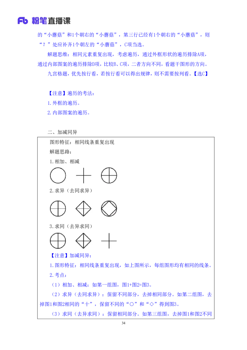 2019.01.24方法精讲-判断之图形推理1聂佳（讲义+笔记）_2026考公资料_（15）聂佳_20192019聂佳判断（最强版本）_讲义笔记